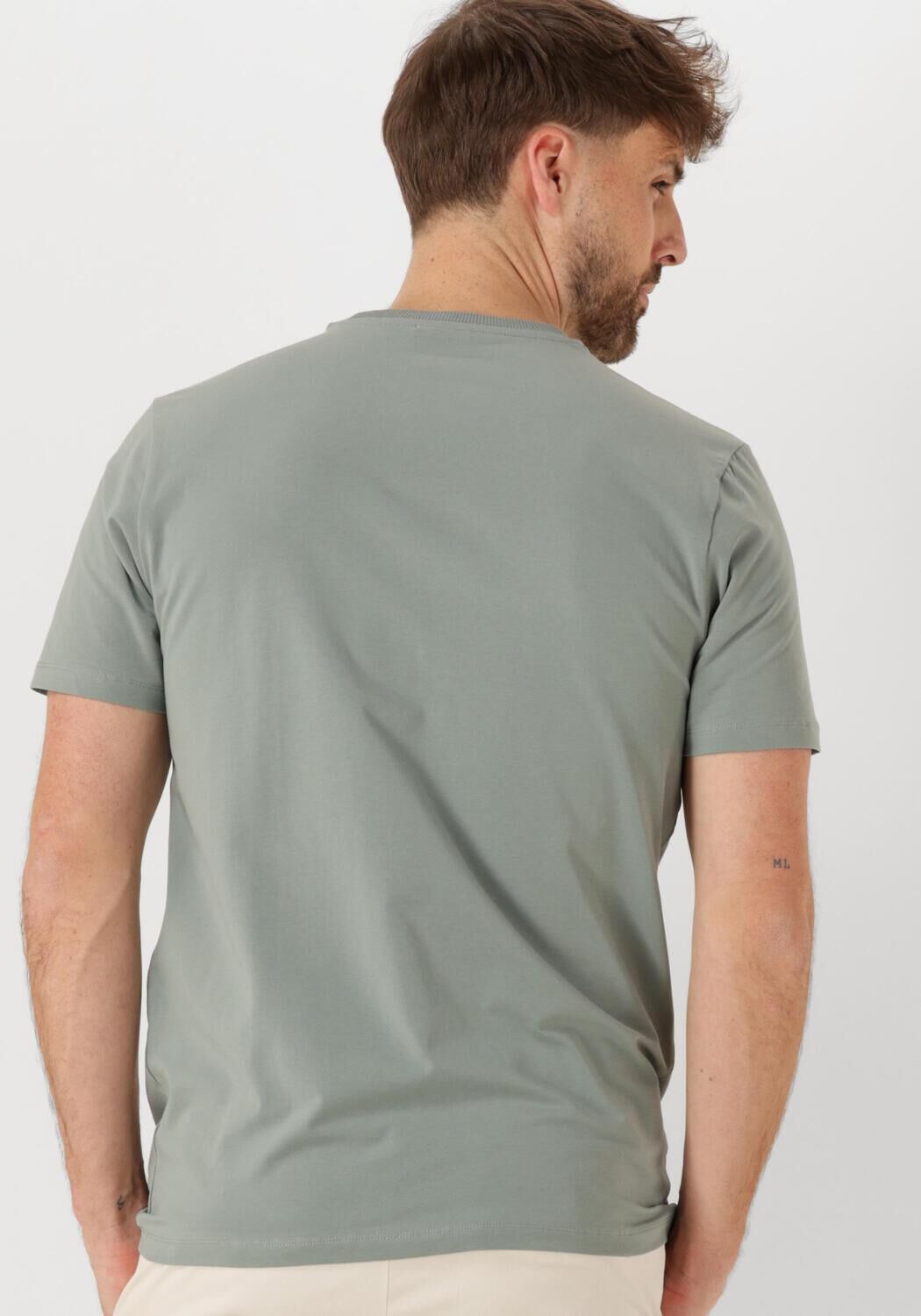 GENTILUOMO Heren Polo's & T-shirts T-shirt Ss J2016-202 Groen