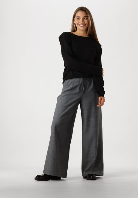 Zwarte MINUS Trui MSMEKIRA SOLID KNIT PULLOVER - large