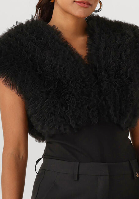 Zwarte HAUTE L'AMITIÉ Top NEW FUNKY BODYSUIT - large