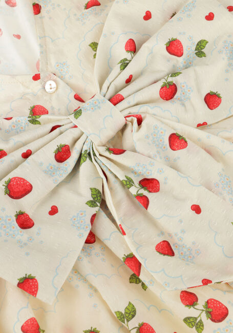 Roze KONGES SLOJD Mini jurk EVIA BOW DRESS GOTS - large