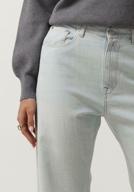 Lichtblauwe REPLAY Wide jeans LAELJ PANTS - large