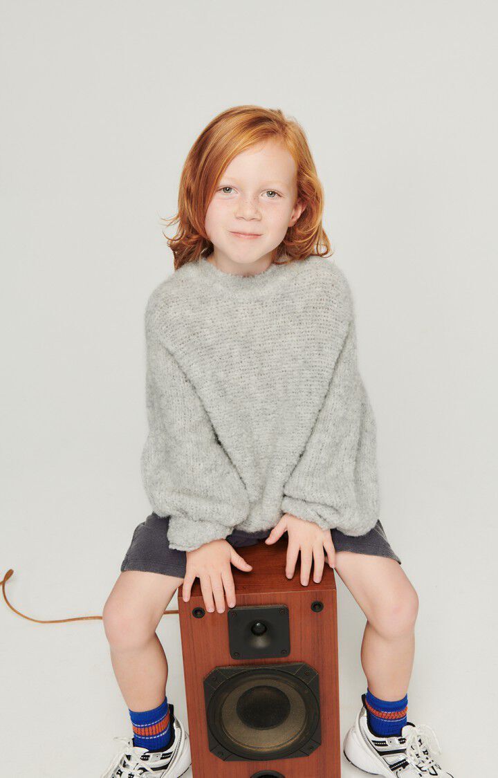 Lichtgrijze AMERICAN VINTAGE Trui ZOLLY - large