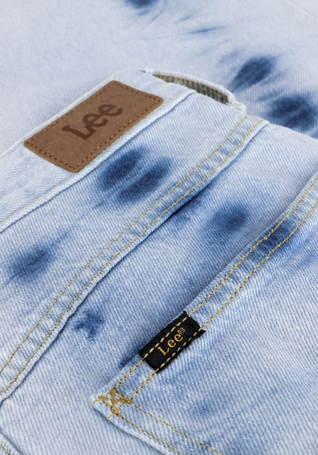 Blauwe LEE Mom jeans STELLA TAPERD - large