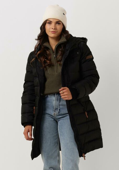 Zwarte MOSCOW Gewatteerde jas ABIGAIL - large