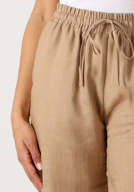 Beige RESORT FINEST Pantalon LINEN PANTS - large