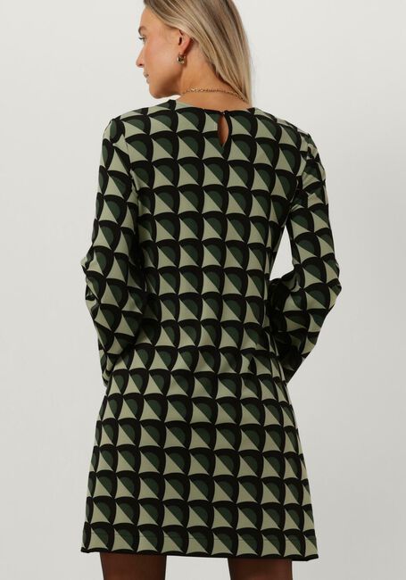 Groene ANA ALCAZAR Mini jurk DRESS WIDE SLEEVES - large