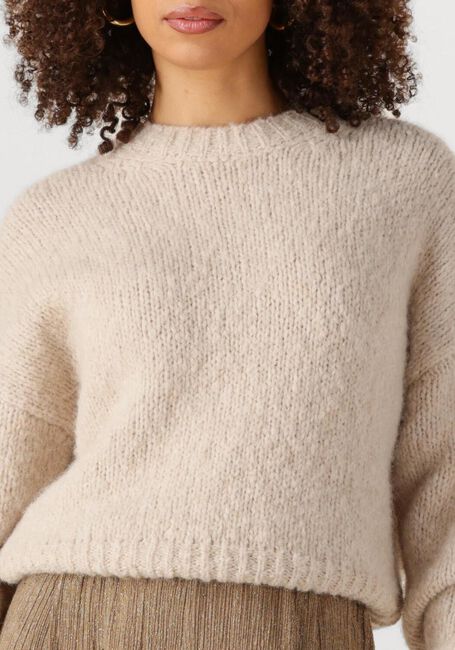 Beige BY-BAR Trui SONNY BULKY PULLOVER - large