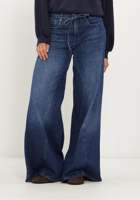 Blauwe MAC Wijde broek 0333 AUTH. COMFORT VINTAGE DENIM WIDE EXTREME - large