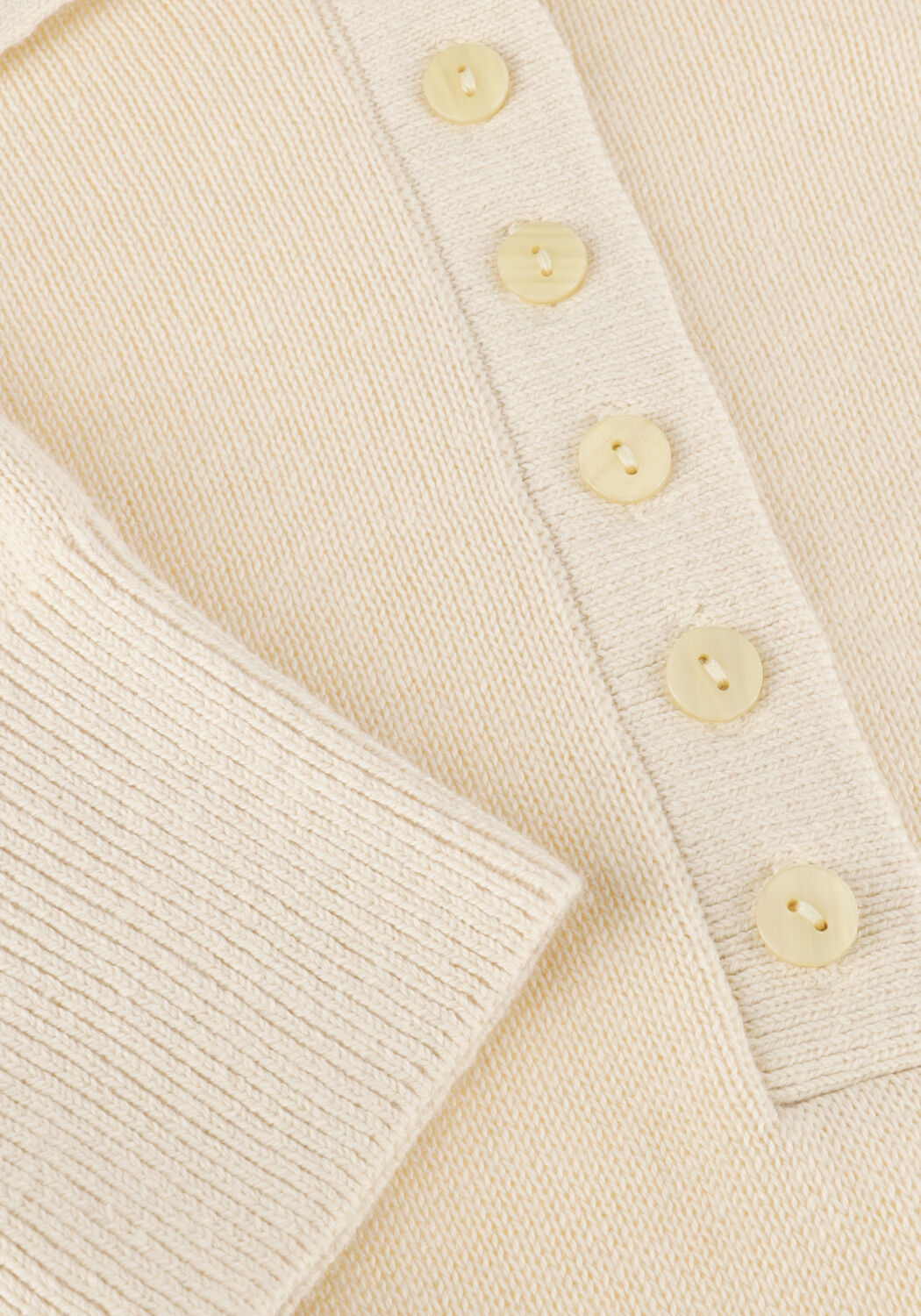 Ecru MODSTR&Ouml;M Trui MALVAMD POLO - large