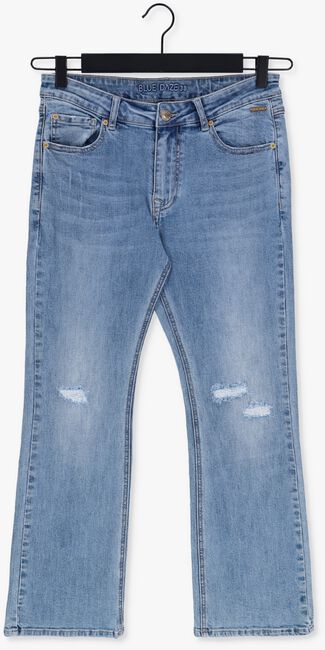 Blauwe SUMMUM Bootcut jeans BOOTCUT CROPPED JEANS TWILL ST - large