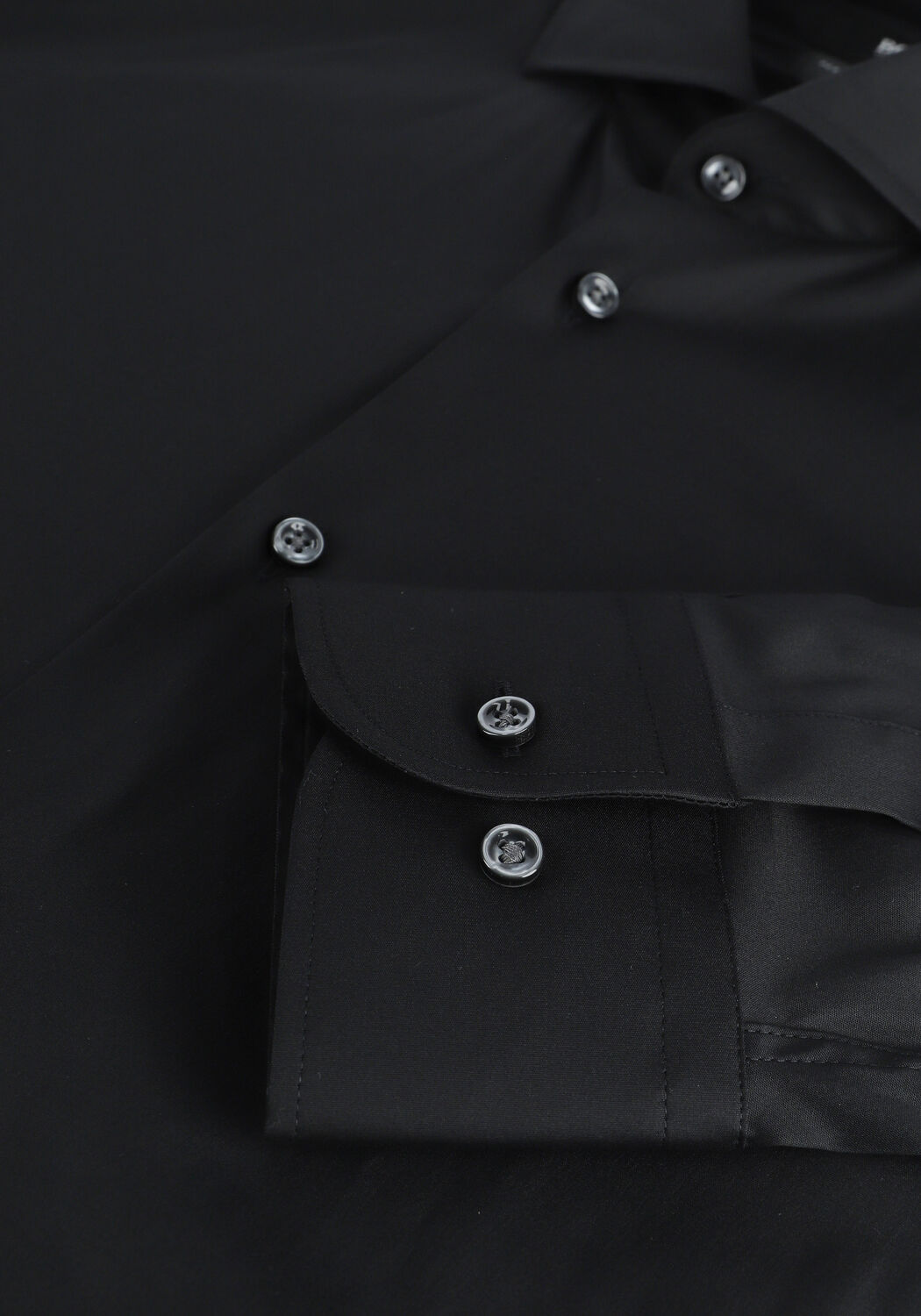 Zwarte BOSS BLACK Klassiek overhemd P-HANK-SPREAD-214 10151300 01 - large