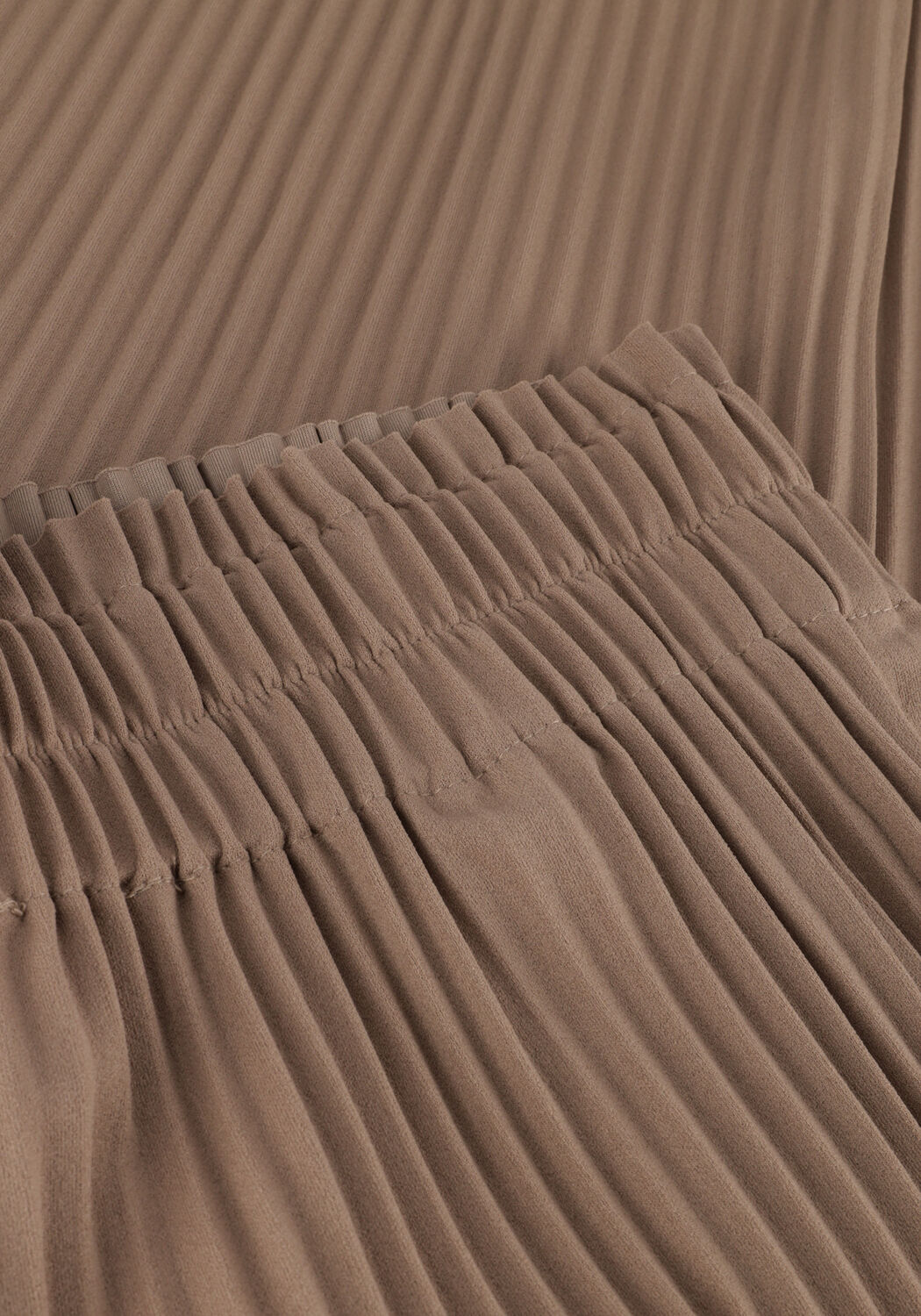 Bruine Y.A.S. Wijde broek YASALISA HW PANT - large