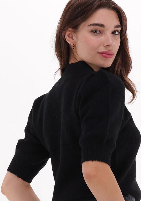 Zwarte NEO NOIR Vest MARS KNIT CARDIGAN - large