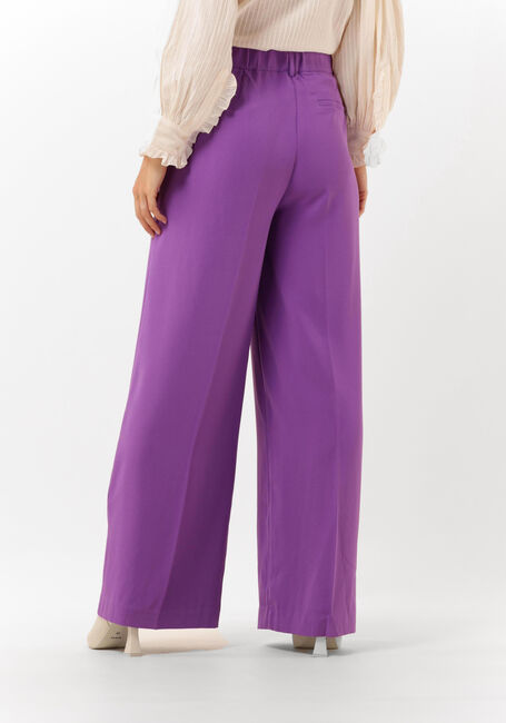 Paarse CO'COUTURE Pantalon NEW FLASH WIDE PANT - large