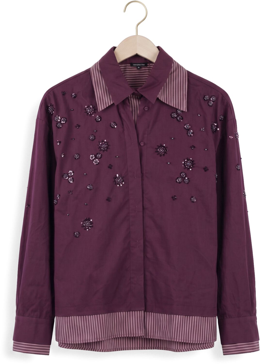 CAROLINE BISS Dames Blouses 4627 Plum