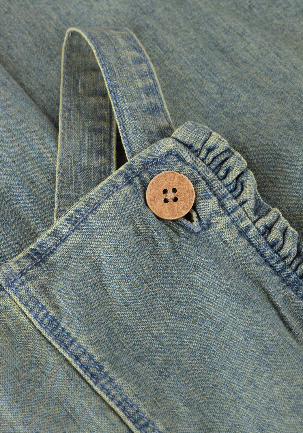 Blauwe LIL' ATELIER Tuinbroeken NMNROME LOOSE R TULA JEANS 8133-TT B LIL - large