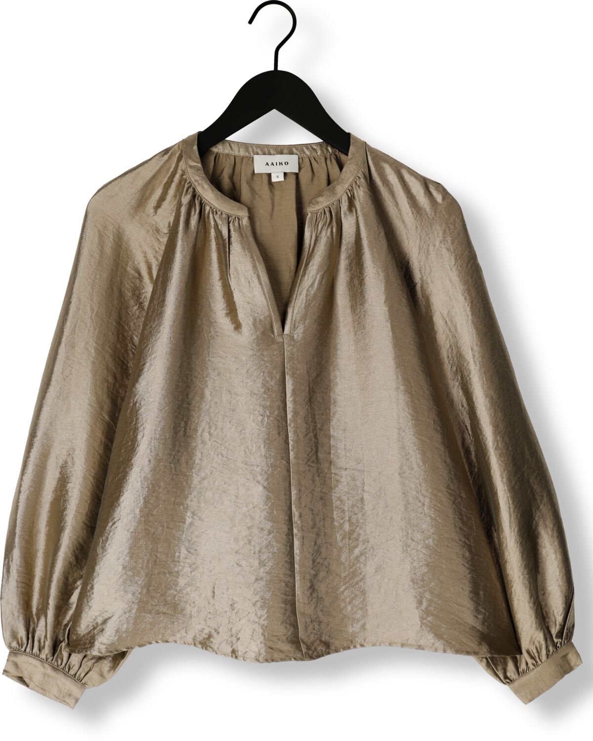 AAIKO Dames Blouses Alanza Vis 511 Brons