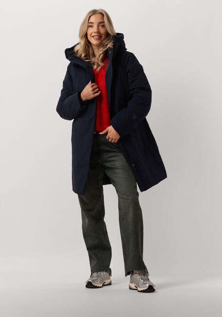Donkerblauwe KRAKATAU Parka's QW498 - large