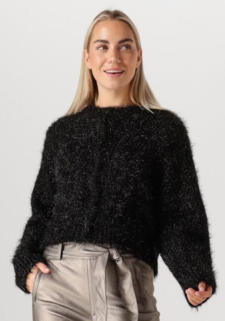 Zwarte KNIT-TED Vest LYNN CARDIGAN - large