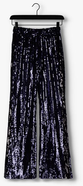 Blauwe COLOURFUL REBEL Pantalon EMY SEQUINS FLARE PANTS - large