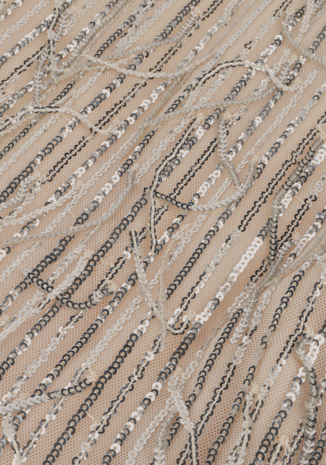 Gebroken wit IBANA Mini jurk TEQUILLA - large