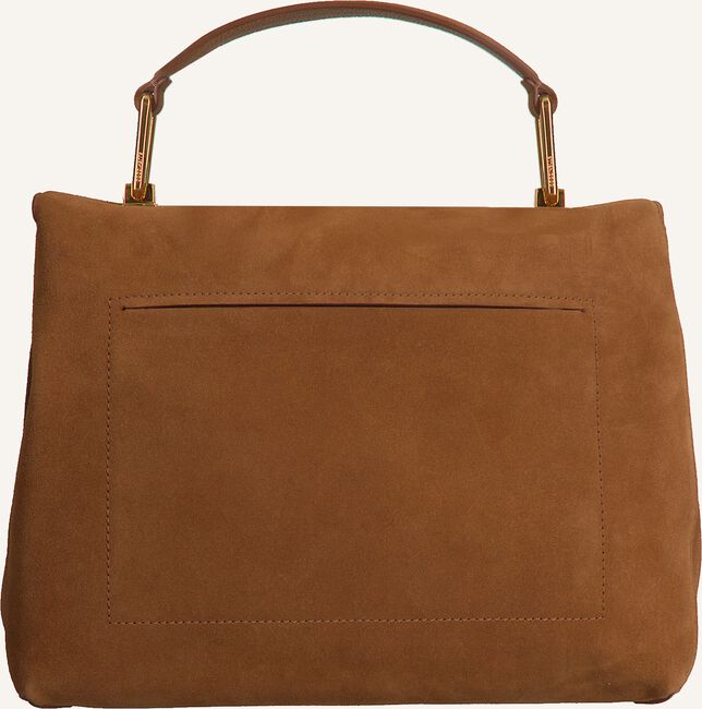 Cognac COCCINELLE Handtas LIYA MEDIUM SUEDE Cognac COCCINELLE Handtas LIYA MEDIUM SUEDE - large