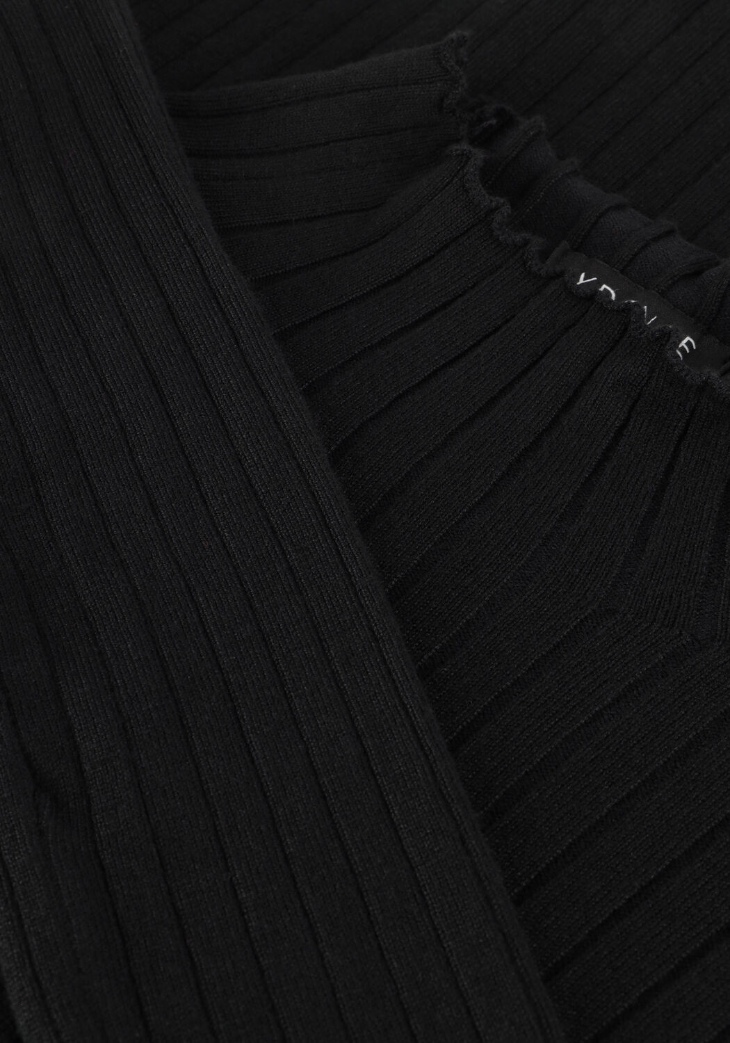 Zwarte YDENCE Top KNITTED TOP KIT - large