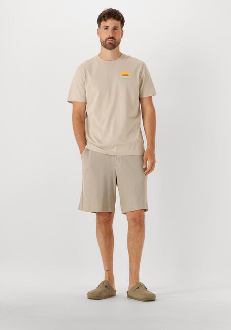 Beige STRØM Clothing T-shirt T-SHIRT - large