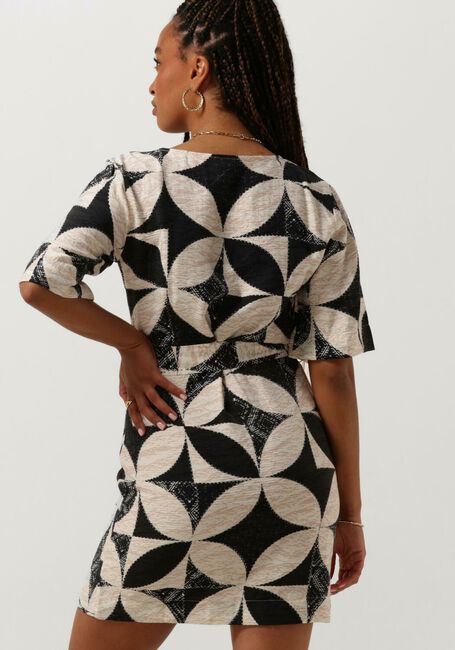 Zwarte OBJECT Mini jurk OBJBETINA LO 2/4 DRESS - large