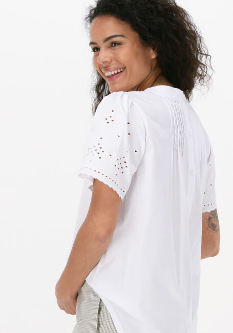 Witte LEVETE ROOM Top KOWA 8 T-SHIRT - large