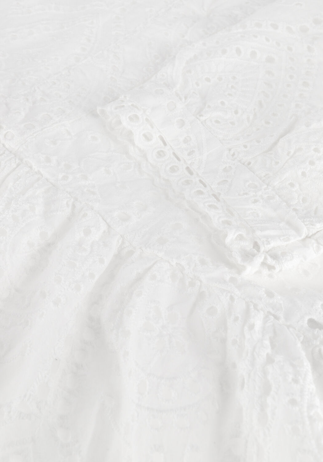 Witte Y.A.S. Mini jurk YASHOLI SS DRESS - large