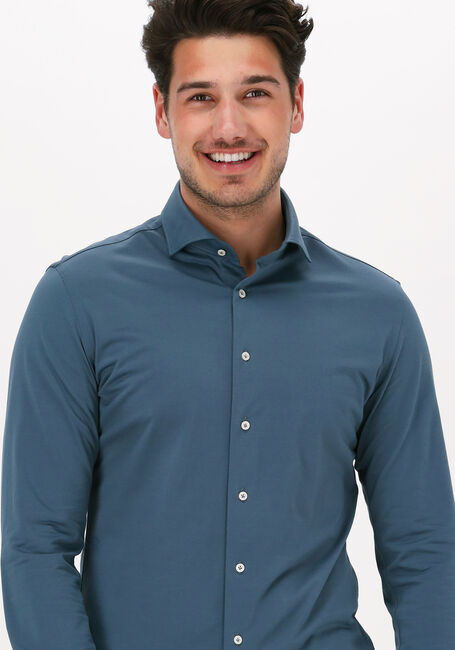 Blauwe PROFUOMO Casual overhemd HADEMAR - large