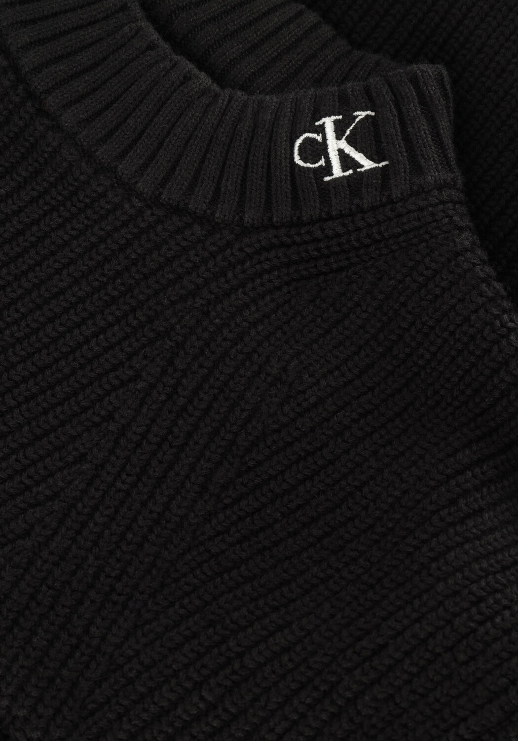 Zwarte CALVIN KLEIN Spencer CK CHUNKY VEST - large