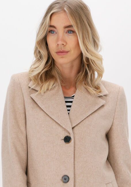 Beige SELECTED FEMME Mantel NEW SASJA WOOL COAT B - large