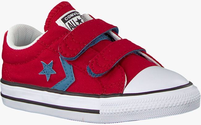 Rode CONVERSE Lage sneakers STAR PLAYER 2V OX KIDS - large