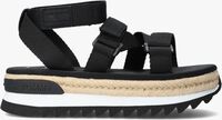 Zwarte TOMMY JEANS Sandalen TOMMY JEANS ROPE CLEATED - medium