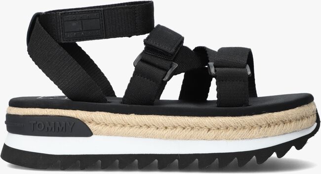Zwarte TOMMY JEANS Sandalen TOMMY JEANS ROPE CLEATED - large