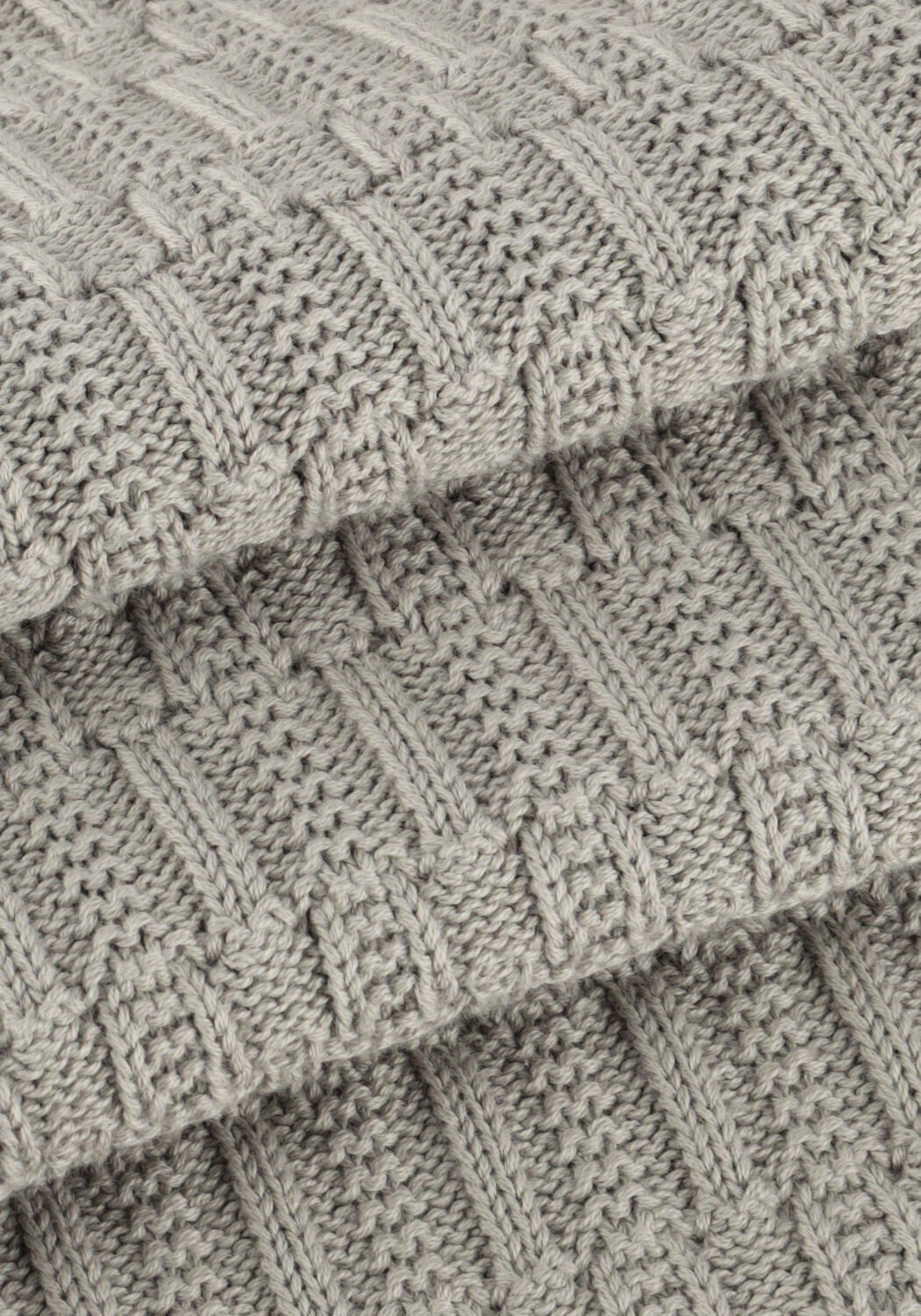 Lichtgrijze DSTREZZED Trui NOVEL CREWNECK - large