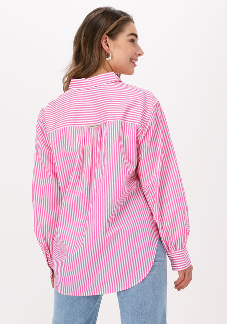 Roze SCOTCH & SODA Blouses OVERSIZED FIT CRISPY COTTON BEACH SHIRT - large