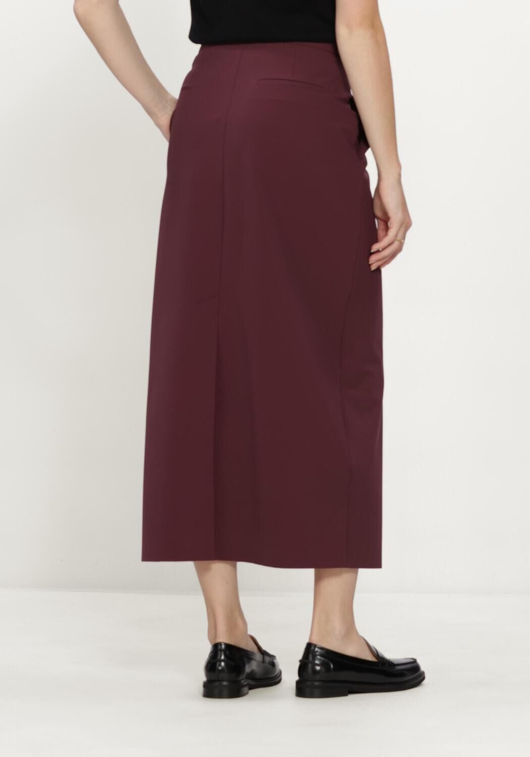 JAPAN TKY Dames Rokken Seishi Bordeaux