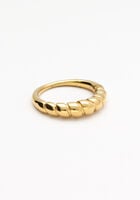 Gouden NOTRE-V Ring RING GEDRAAID - medium