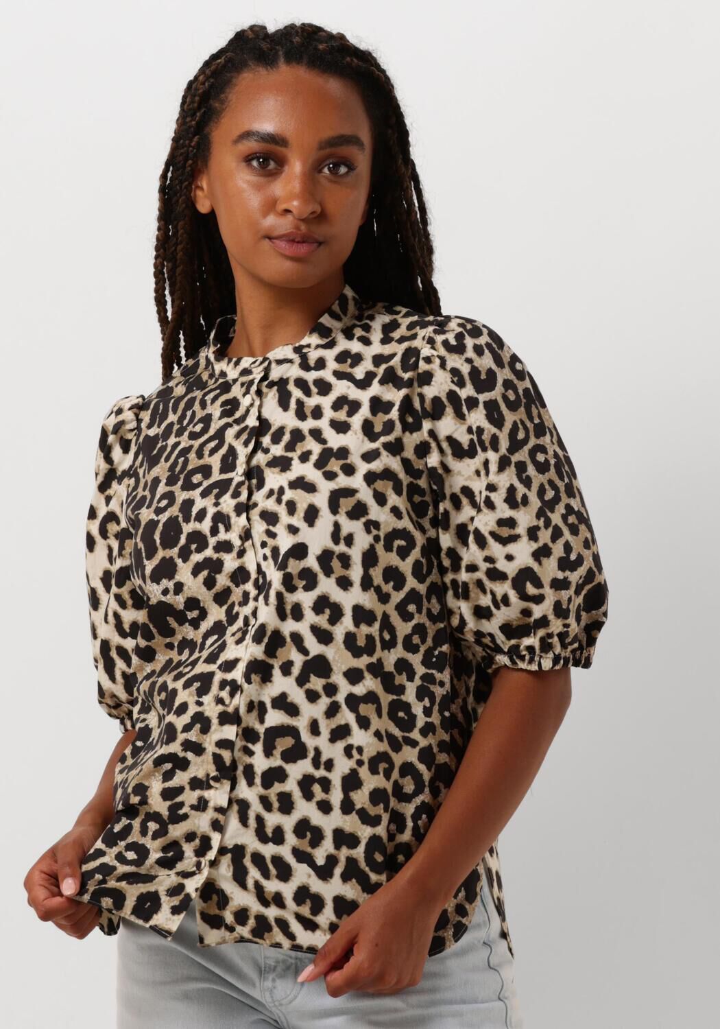 leopard second female blouse leoa shirt