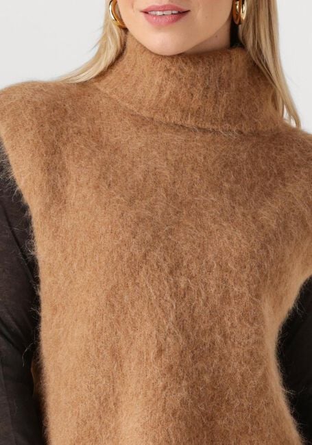 Camel MSCH COPENHAGEN Trui MSCHTHIRA SALMIA R VEST - large