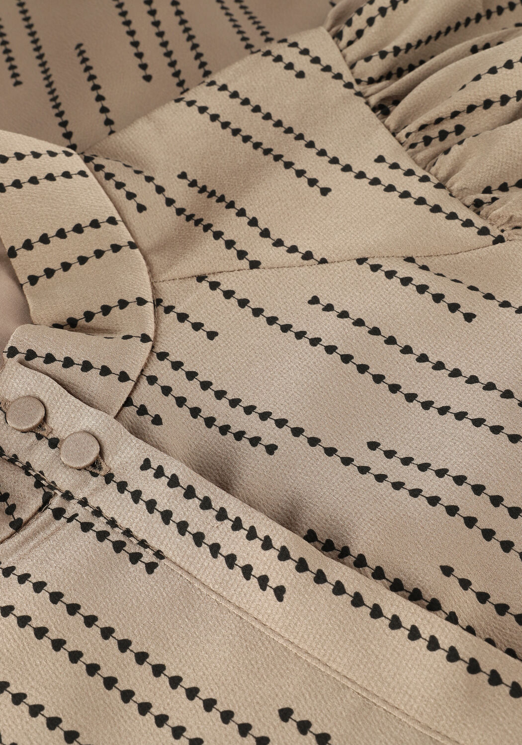 Taupe BRUUNS BAZAAR Midi jurk ACACIA CONVENT - large