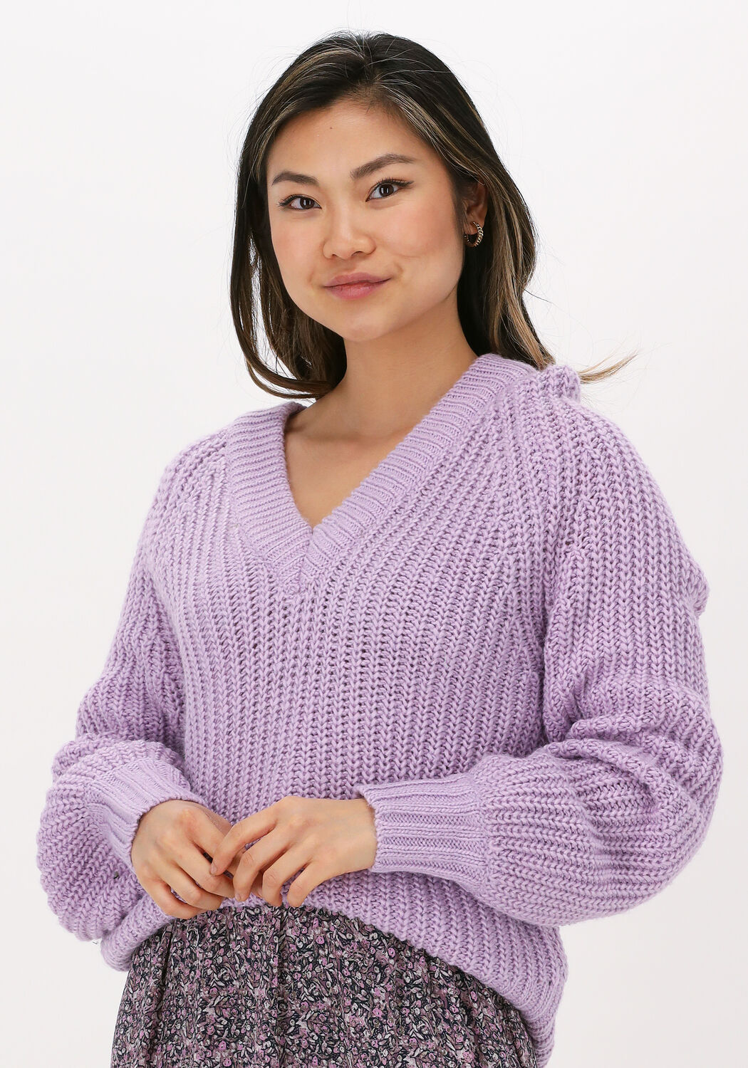 Lila trui dames store