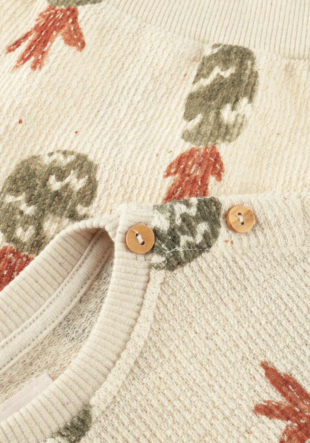 Ecru PLAY UP Trui PRINTED EMBELLISHED - large