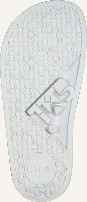 Witte THE WHITE BRAND Badslippers STAR WHITE STRIPES Witte THE WHITE BRAND Badslippers STAR WHITE STRIPES - large