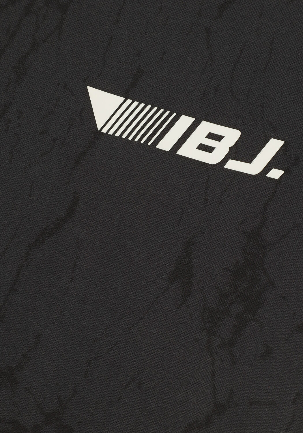 Zwarte INDIAN BLUE JEANS T-shirt T-SHIRT MARBLE PRINT - large