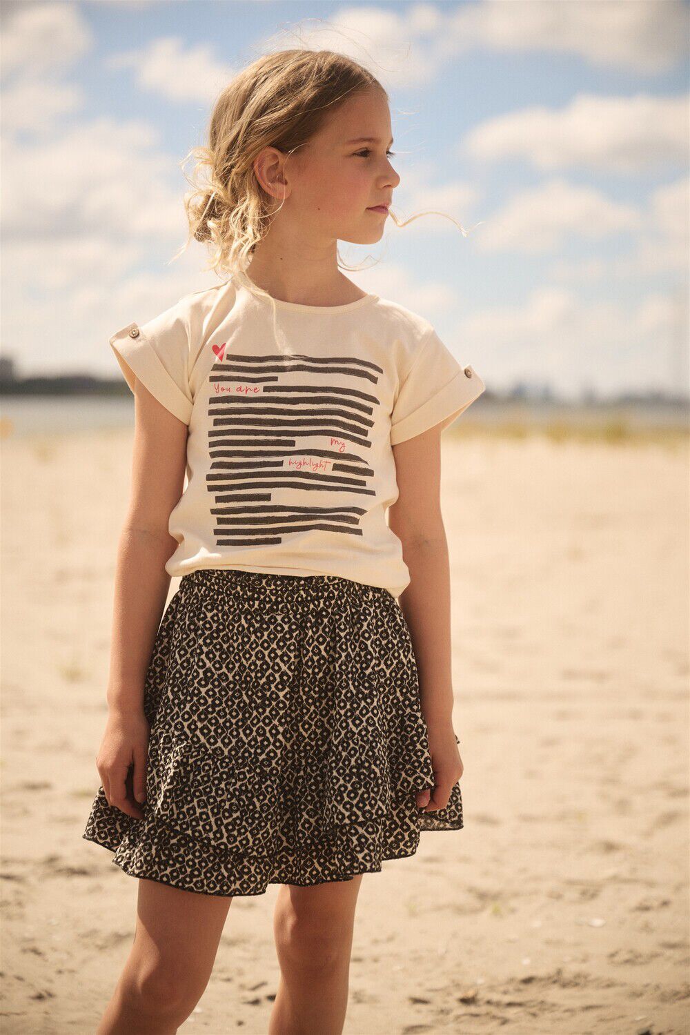 Beige NONO T-shirt KIKI T-SHIRT - large