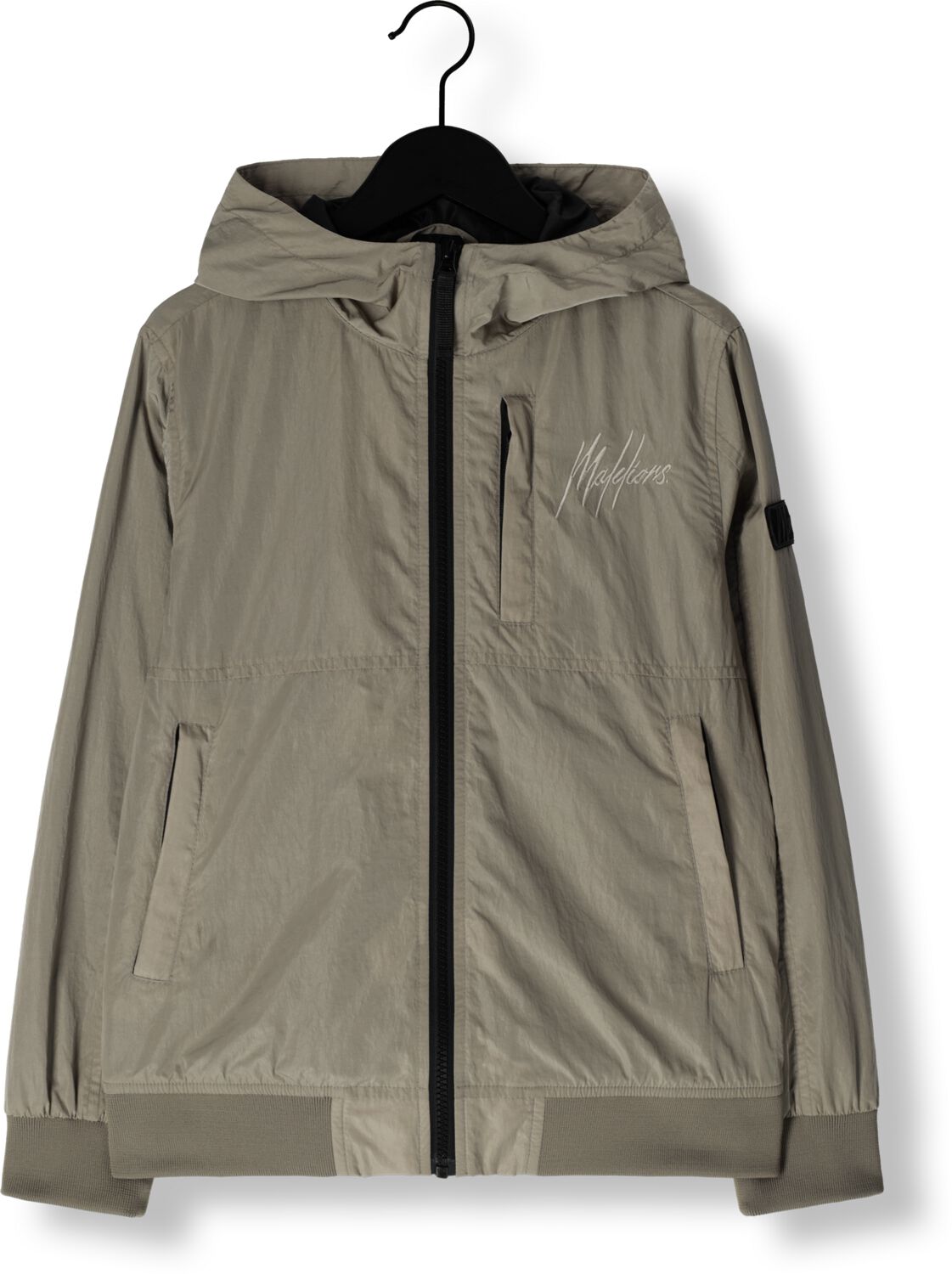 MALELIONS Jongens Jassen Crinkle Jacket Zand